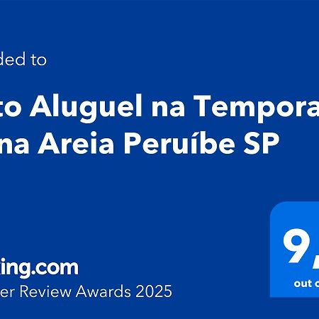Apto Aluguel Na Temporada Pe Na Areia Peruibe Sp المظهر الخارجي الصورة