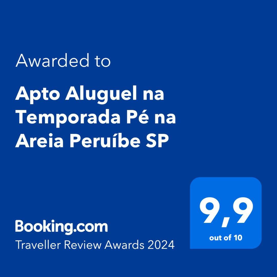 Apto Aluguel Na Temporada Pe Na Areia Peruibe Sp المظهر الخارجي الصورة
